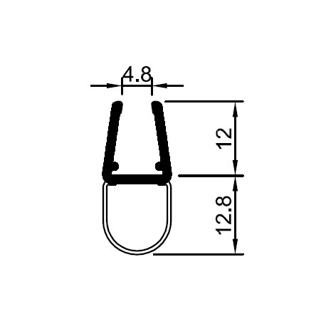 Soft nose seal