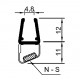 Profil mit Magneteinlage