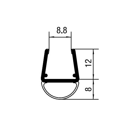 Soft nose seal