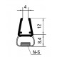 Magnetic door seal