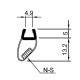 Magnetic door seal