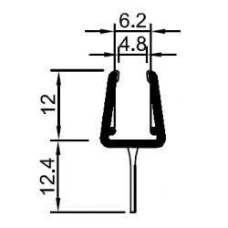 Central lip seal